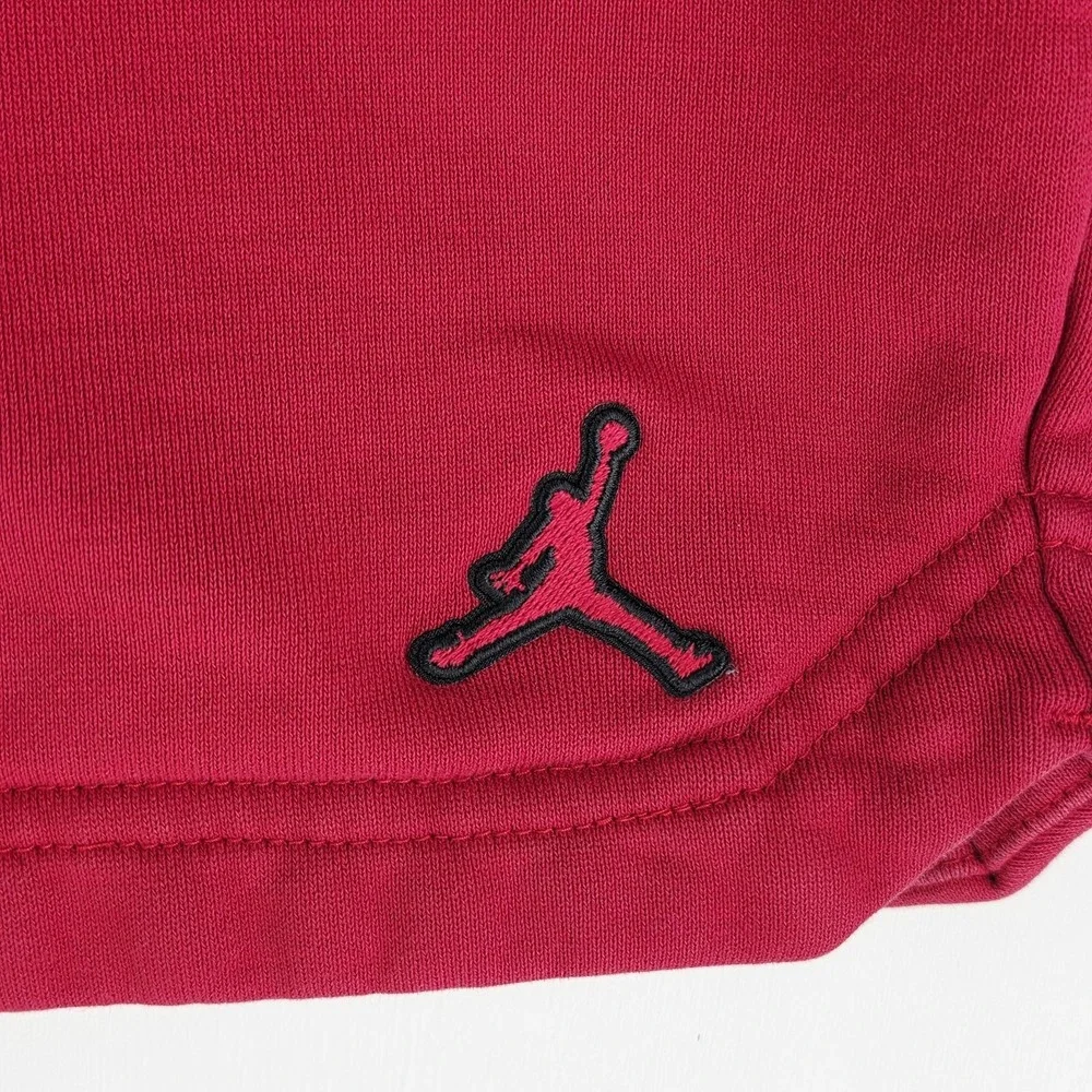 Nike Air Jordan Essentials Fleece Shorts Mens Size M‎ Large Red DA9826-687
